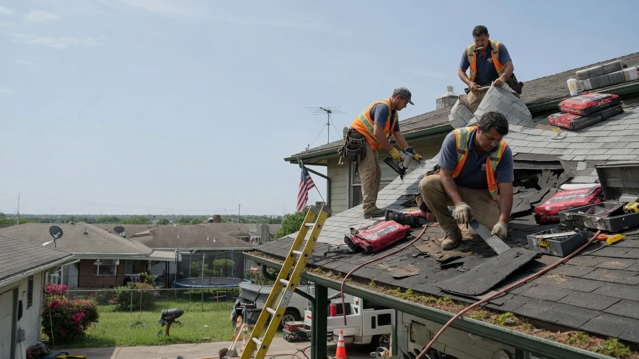 Roof Repair in Mark Center, OH near me